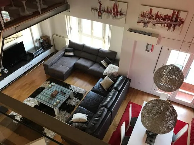 Duplex Lujo Leioa salón